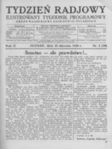 Tydzień Radjowy. 1928 R.2 nr3