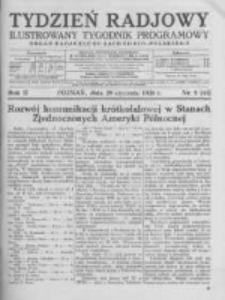 Tydzień Radjowy. 1928 R.2 nr5