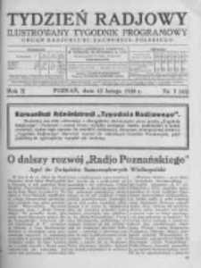 Tydzień Radjowy. 1928 R.2 nr7