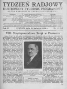 Tydzień Radjowy. 1928 R.2 nr18