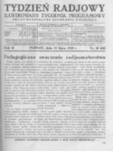 Tydzień Radjowy. 1928 R.2 nr30