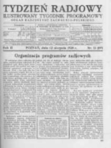 Tydzień Radjowy. 1928 R.2 nr33