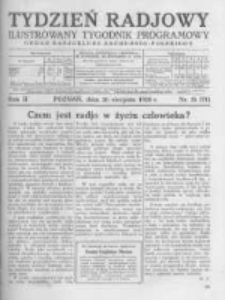 Tydzień Radjowy. 1928 R.2 nr35