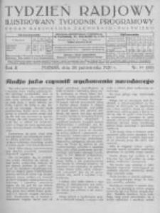 Tydzień Radjowy. 1928 R.2 nr44