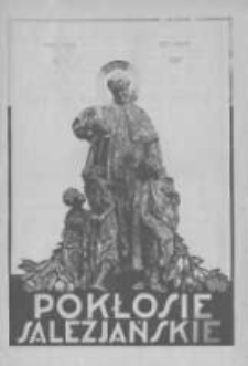 Pokłosie Salezjańskie. 1933 R.17 nr1