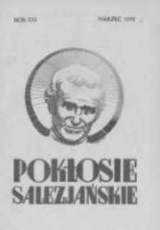 Pokłosie Salezjańskie. 1937 R.21 nr3