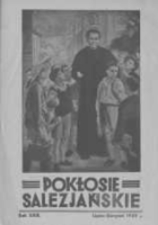 Pokłosie Salezjańskie. 1939 R.23 nr7-8