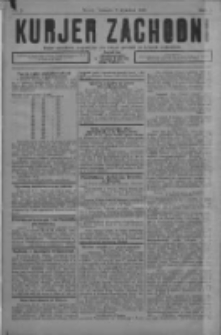 Kurjer Zachodni: pismo narodowe, bezpartyjne dla rodzin polskich na kresach zachodnich 1927.01.05 R.3 Nr2