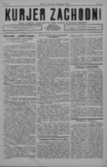 Kurjer Zachodni: pismo narodowe, bezpartyjne dla rodzin polskich na kresach zachodnich 1927.02.19 R.3 Nr15