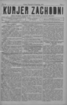 Kurjer Zachodni: pismo narodowe, bezpartyjne dla rodzin polskich na kresach zachodnich 1927.04.27 R.3 Nr34