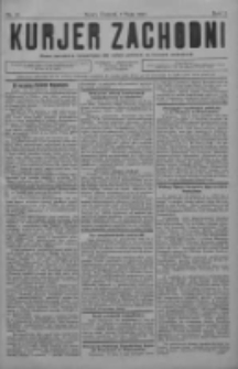 Kurjer Zachodni: pismo narodowe, bezpartyjne dla rodzin polskich na kresach zachodnich 1927.05.07 R.3 Nr37