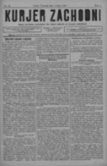 Kurjer Zachodni: pismo narodowe, bezpartyjne dla rodzin polskich na kresach zachodnich 1927.07.02 R.3 Nr53