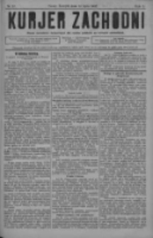Kurjer Zachodni: pismo narodowe, bezpartyjne dla rodzin polskich na kresach zachodnich 1927.07.16 R.3 Nr57