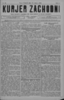 Kurjer Zachodni: pismo narodowe, bezpartyjne dla rodzin polskich na kresach zachodnich 1927.08.10 R.8 Nr64