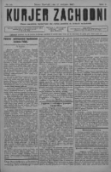 Kurjer Zachodni: pismo narodowe, bezpartyjne dla rodzin polskich na kresach zachodnich 1927.08.17 R.3 Nr66