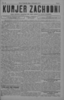 Kurjer Zachodni: pismo narodowe, bezpartyjne dla rodzin polskich na kresach zachodnich 1927.11.02 R.3 Nr88