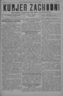 Kurjer Zachodni: pismo narodowe, bezpartyjne dla rodzin polskich na kresach zachodnich 1927.11.19 R.3 Nr93