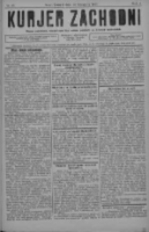 Kurjer Zachodni: pismo narodowe, bezpartyjne dla rodzin polskich na kresach zachodnich 1927.11.26 R.3 Nr95