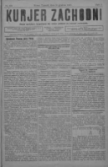 Kurjer Zachodni: pismo narodowe, bezpartyjne dla rodzin polskich na kresach zachodnich 1927.12.29 R.3 Nr104