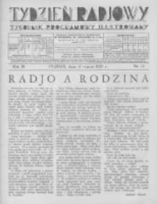 Tydzień Radjowy. 1929 R.3 nr12