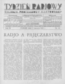 Tydzień Radjowy. 1929 R.3 nr23