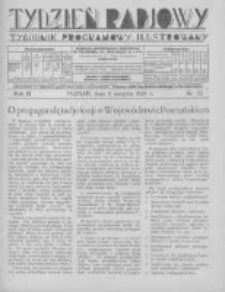 Tydzień Radjowy. 1929 R.3 nr33