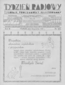 Tydzień Radjowy. 1929 R.3 nr52