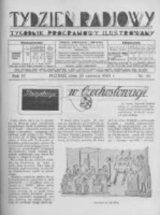 Tydzień Radjowy. 1930 R.4 nr26