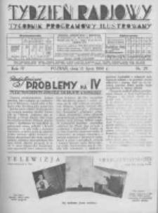 Tydzień Radjowy. 1930 R.4 nr28