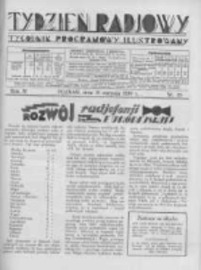 Tydzień Radjowy. 1930 R.4 nr35