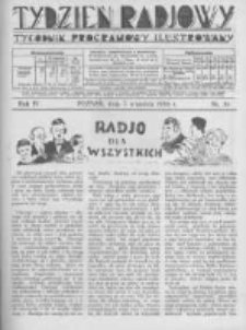 Tydzień Radjowy. 1930 R.4 nr36