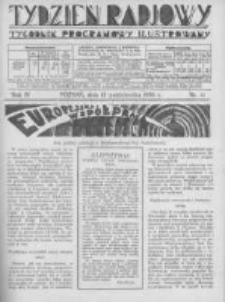 Tydzień Radjowy. 1930 R.4 nr41