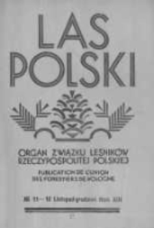 Las Polski. 1933 R.13 nr11-12