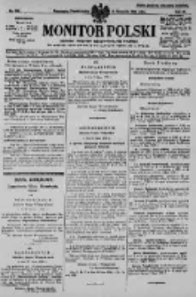 Monitor Polski. Dziennik Urzędowy Rzeczypospolitej Polskiej. 1928.08.13 R.11 nr185