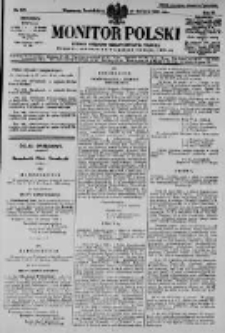 Monitor Polski. Dziennik Urzędowy Rzeczypospolitej Polskiej. 1928.08.27 R.11 nr196