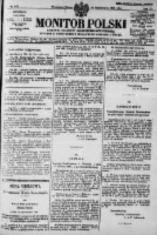 Monitor Polski. Dziennik Urzędowy Rzeczypospolitej Polskiej. 1928.10.20 R.11 nr243