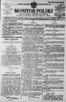 Monitor Polski. Dziennik Urzędowy Rzeczypospolitej Polskiej. 1928.10.22 R.11 nr244