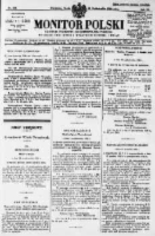 Monitor Polski. Dziennik Urzędowy Rzeczypospolitej Polskiej. 1928.10.31 R.11 nr252