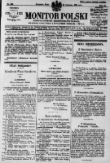 Monitor Polski. Dziennik Urzędowy Rzeczypospolitej Polskiej. 1928.11.21 R.11 nr269