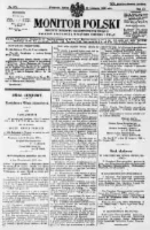 Monitor Polski. Dziennik Urzędowy Rzeczypospolitej Polskiej. 1928.11.24 R.11 nr272
