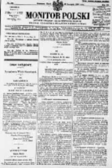 Monitor Polski. Dziennik Urzędowy Rzeczypospolitej Polskiej. 1928.11.30 R.11 nr277