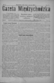 Gazeta Międzychodzka: niezależne pismo narodowe, społeczne i polityczne 1927.01.05 R.5 Nr2