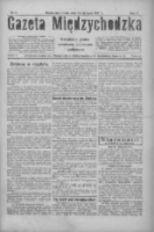 Gazeta Międzychodzka: niezależne pismo narodowe, społeczne i polityczne 1927.01.19 R.5 Nr8