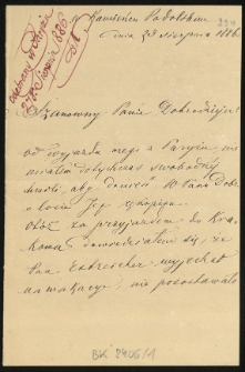 Listy od Kallenbacha Józefa