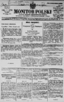 Monitor Polski. Dziennik Urzędowy Rzeczypospolitej Polskiej. 1929.07.10 R.12 nr156