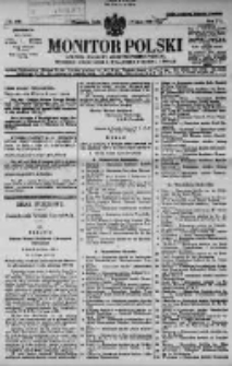 Monitor Polski. Dziennik Urzędowy Rzeczypospolitej Polskiej. 1929.07.17 R.12 nr162