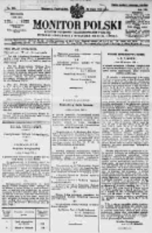 Monitor Polski. Dziennik Urzędowy Rzeczypospolitej Polskiej. 1929.07.22 R.12 nr166