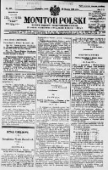 Monitor Polski. Dziennik Urzędowy Rzeczypospolitej Polskiej. 1929.08.28 R.12 nr197
