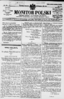 Monitor Polski. Dziennik Urzędowy Rzeczypospolitej Polskiej. 1929.08.29 R.12 nr198