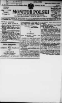 Monitor Polski. Dziennik Urzędowy Rzeczypospolitej Polskiej. 1929.08.30 R.12 nr199